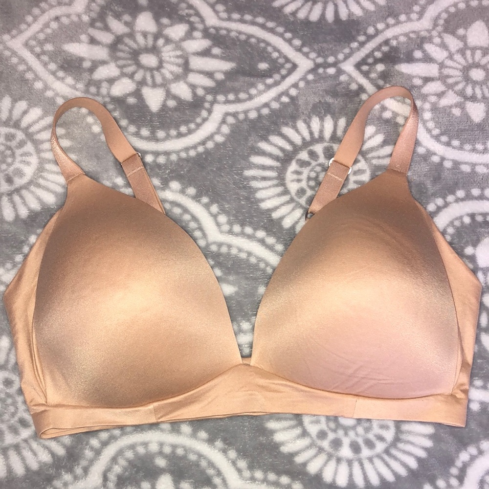 Aerie Real Sunnie Wireless Nude Bra 34DDD